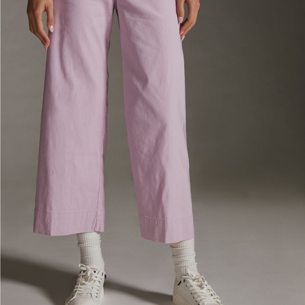 Colette Cropped Wide-Leg Pants